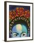 Frida-Carla Bank-Framed Premium Giclee Print