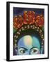 Frida-Carla Bank-Framed Premium Giclee Print