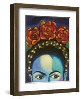 Frida-Carla Bank-Framed Giclee Print