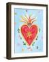 Fridas Heart I-null-Framed Art Print