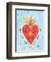 Fridas Heart I-null-Framed Art Print