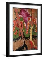 Fridas Legs Gold-Jennie Cooley-Framed Giclee Print