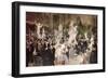 Friday at the French Artists' Salon, 1911-Jules-Alexandre Grün-Framed Giclee Print