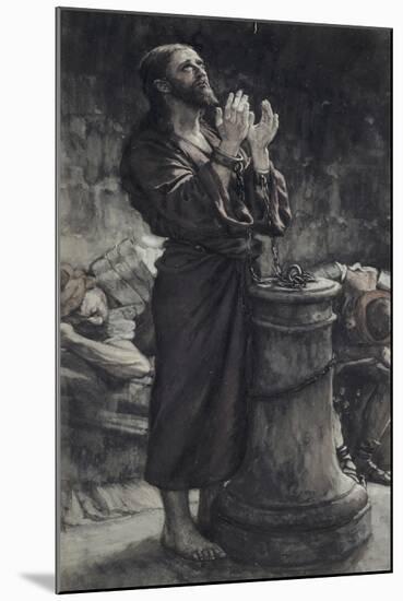 Friday Morning: Jesus in Prison-James Tissot-Mounted Giclee Print