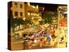 Friday Night Market, South Bank Parklands, Brisbane, Queensland, Australia-David Wall-Stretched Canvas