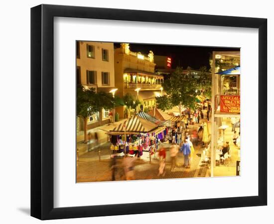 Friday Night Market, South Bank Parklands, Brisbane, Queensland, Australia-David Wall-Framed Photographic Print