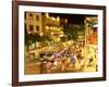 Friday Night Market, South Bank Parklands, Brisbane, Queensland, Australia-David Wall-Framed Photographic Print