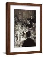 Friday Night Supper-Cyrus Cincinnati Cuneo-Framed Premium Giclee Print