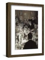 Friday Night Supper-Cyrus Cincinnati Cuneo-Framed Premium Giclee Print