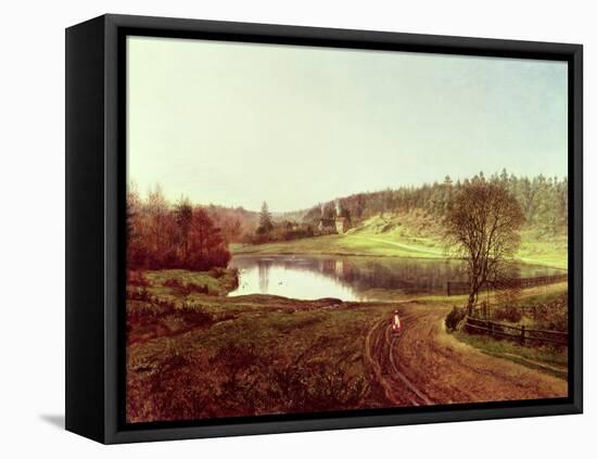 Friday Street-George William Mote-Framed Stretched Canvas