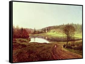 Friday Street-George William Mote-Framed Stretched Canvas