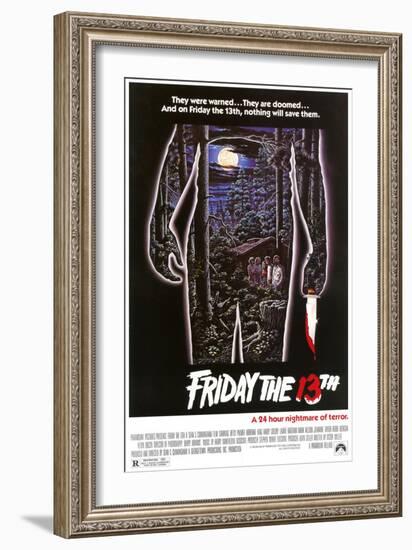 Friday the 13th, 1980-null-Framed Art Print