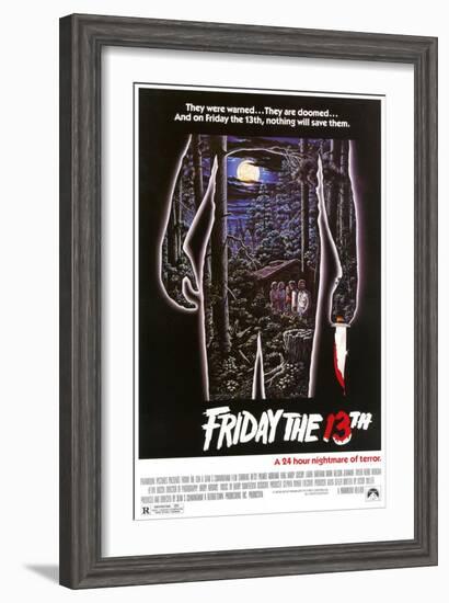 Friday the 13th, 1980-null-Framed Art Print