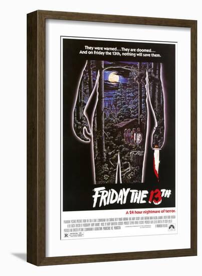 Friday the 13th, 1980-null-Framed Art Print