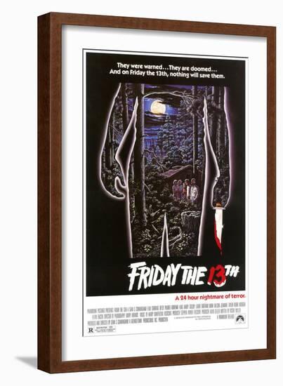 Friday the 13th, 1980-null-Framed Art Print