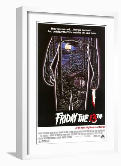 Friday the 13th, 1980-null-Framed Art Print