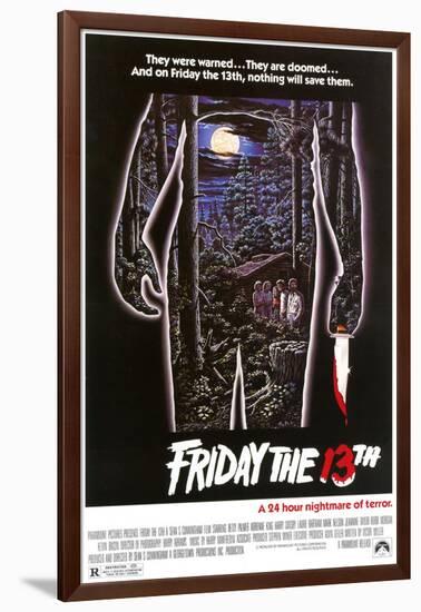 Friday the 13th, 1980-null-Framed Art Print