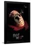 Friday The 13th - Bleeding Mask-Trends International-Framed Poster