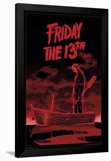 Friday The 13th - Boat-Trends International-Framed Poster