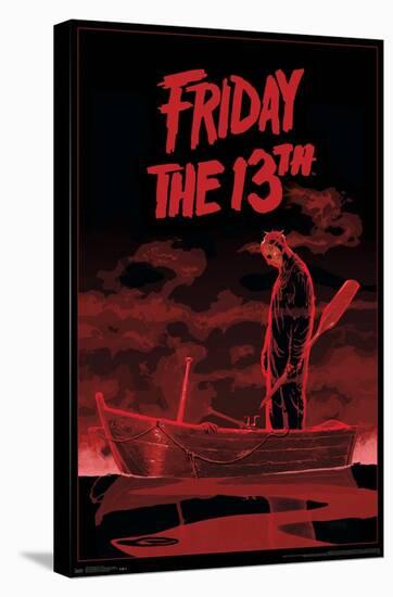 Friday The 13th - Boat-Trends International-Stretched Canvas