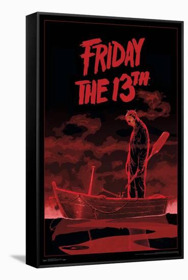 Friday The 13th - Boat-Trends International-Framed Stretched Canvas