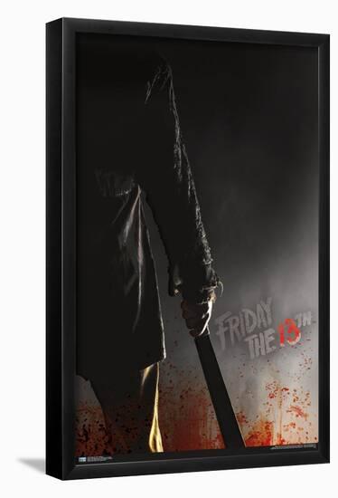 Friday the 13th - Machete-Trends International-Framed Poster