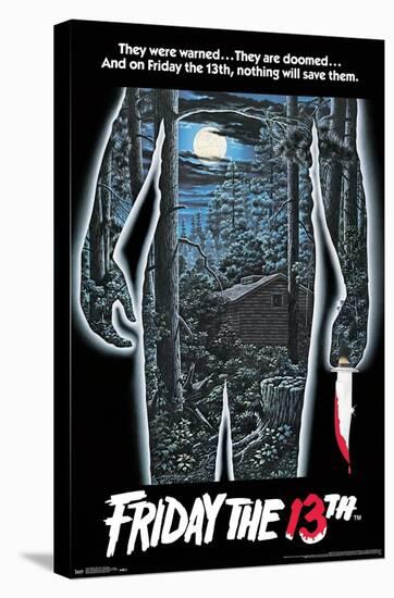 Friday the 13th - One Sheet-Trends International-Stretched Canvas