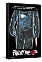 Friday the 13th - One Sheet-Trends International-Framed Stretched Canvas