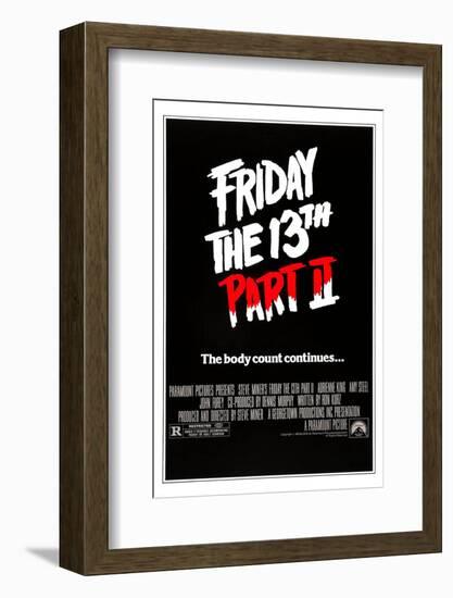 FRIDAY THE 13TH PART 2 [1981], directed by STEVE MINER.-null-Framed Photographic Print