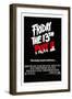 FRIDAY THE 13TH PART 2 [1981], directed by STEVE MINER.-null-Framed Photographic Print