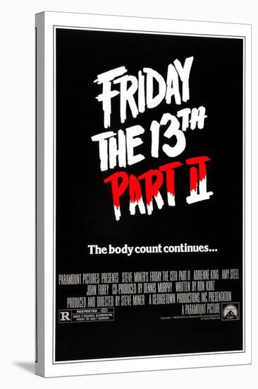 FRIDAY THE 13TH PART 2 [1981], directed by STEVE MINER.-null-Stretched Canvas