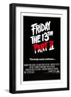 FRIDAY THE 13TH PART 2 [1981], directed by STEVE MINER.-null-Framed Photographic Print