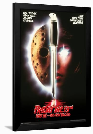 Friday The 13th Part VII: The New Blood - One Sheet-Trends International-Framed Poster