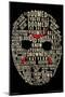 Friday The 13th - Text Mask-Trends International-Mounted Poster