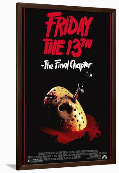 FRIDAY THE 13TH. THE FINAL CHAPTER [1984], directed by JOSEPH ZITO.-null-Framed Photographic Print