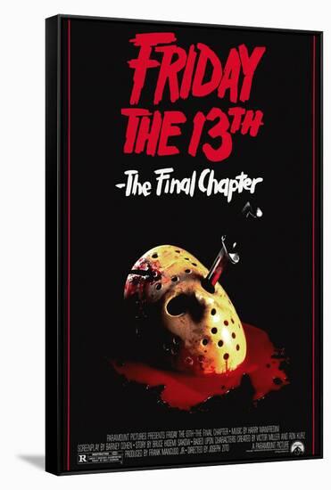 FRIDAY THE 13TH. THE FINAL CHAPTER [1984], directed by JOSEPH ZITO.-null-Framed Stretched Canvas