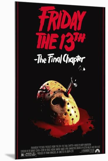 FRIDAY THE 13TH. THE FINAL CHAPTER [1984], directed by JOSEPH ZITO.-null-Mounted Premium Photographic Print