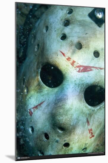 Friday the 13th - Underwater-Trends International-Mounted Poster