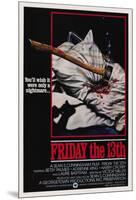 Friday the 13th-null-Mounted Poster