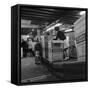 Fridge Assembly at the General Electric Company, Swinton, South Yorkshire, 1964-Michael Walters-Framed Stretched Canvas