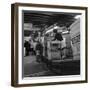 Fridge Assembly at the General Electric Company, Swinton, South Yorkshire, 1964-Michael Walters-Framed Photographic Print