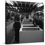 Fridge Assembly Line at the General Electric Company, Swinton, South Yorkshire, 1964-Michael Walters-Stretched Canvas