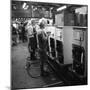 Fridge Assembly Line at the General Electric Company, Swinton, South Yorkshire, 1964-Michael Walters-Mounted Photographic Print