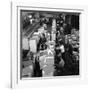 Fridge Assembly Line at the General Electric Company, Swinton, South Yorkshire, 1964-Michael Walters-Framed Photographic Print