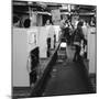 Fridge Assembly Line at the General Electric Company, Swinton, South Yorkshire, 1964-Michael Walters-Mounted Photographic Print