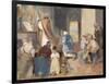 Fridolin Assists with the Holy Mass-Peter Fendi-Framed Art Print