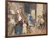 Fridolin Assists with the Holy Mass-Peter Fendi-Framed Art Print