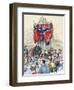 Fridtjof Nansen (1861-1930). Norwegian Scientist. Banquet in His Honour at Britannia Hotel in Trond-Tarker-Framed Giclee Print