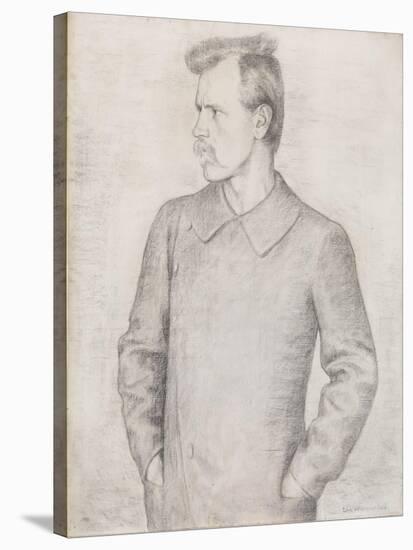 Fridtjof Nansen (1861-193)-Erik Theodor Werenskiold-Stretched Canvas