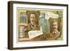 Fridtjof Nansen and Henry Morton Stanley-null-Framed Giclee Print
